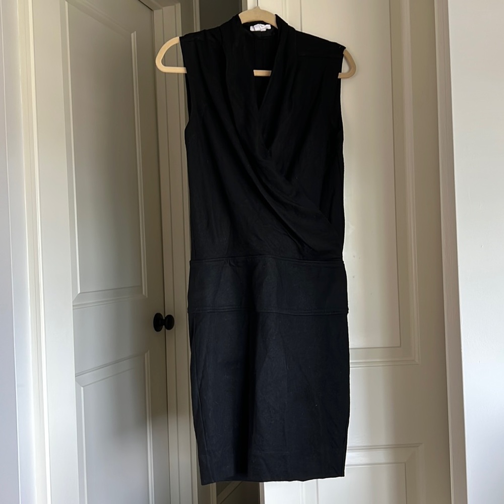 100% Wool Helmut Lang Sleeveless Mini Dress